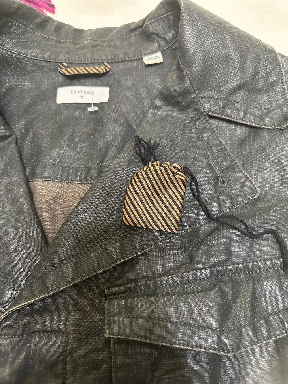 Nwots Billy Reid Waxed Jacket Medium
